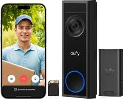 Video Doorbell S330 Add-on Zwart / Add-on Unit