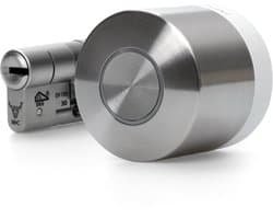 Nuki Smart Lock Ultra – Slim Deurslot met Wifi & Matter – Auto Unlock, Nachtmodus & Lock ‘n’ Go – werkt met Google, Alexa & Apple – Incl. SKG Cilinder