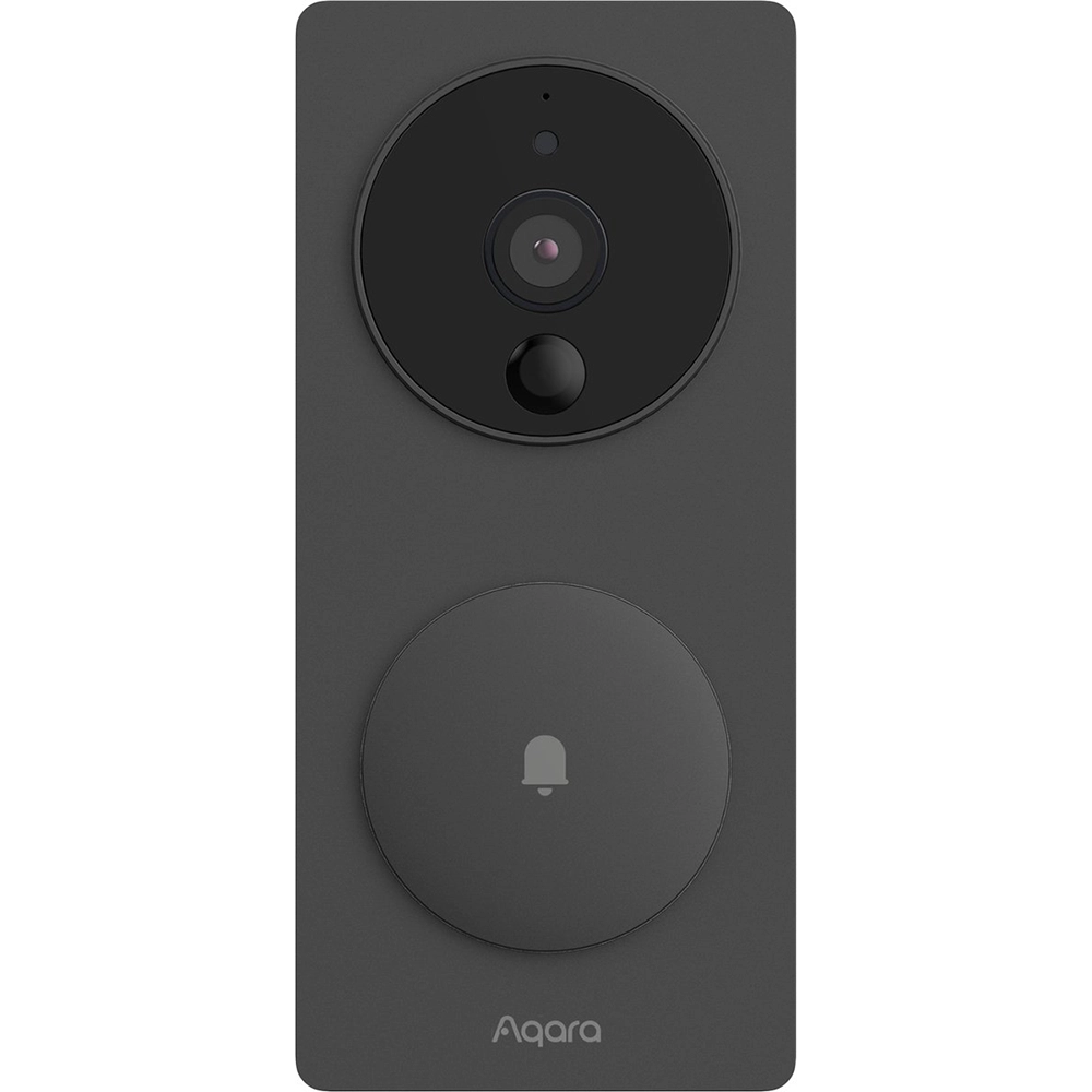 Vooraanzicht van de Aqara G4 videodeurbel
