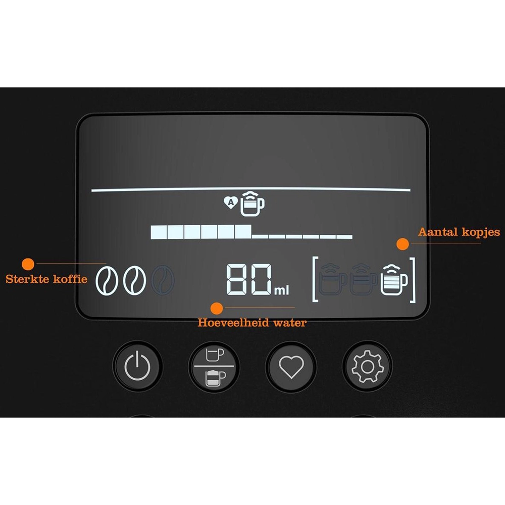 Zetgroep en bonencontainer