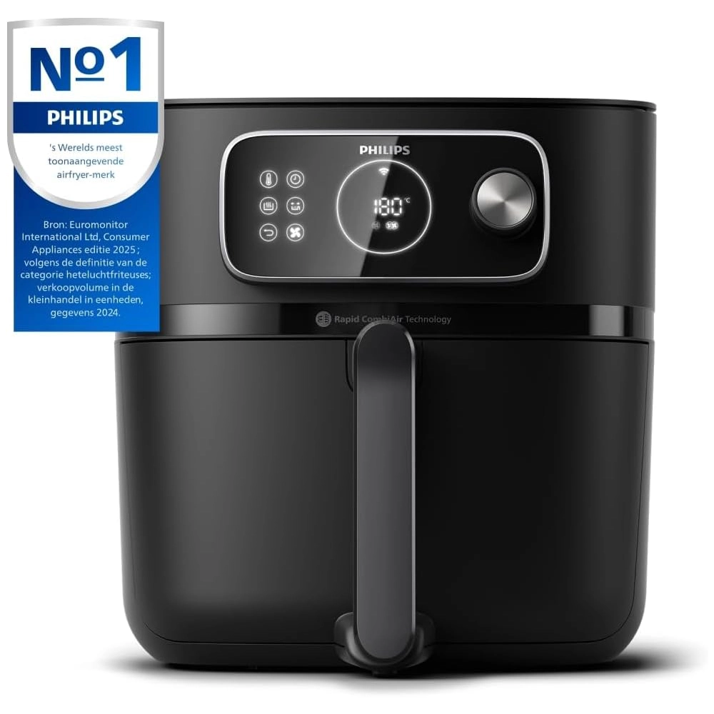 Philips Airfryer Combi 7000-Serie - Open met mand