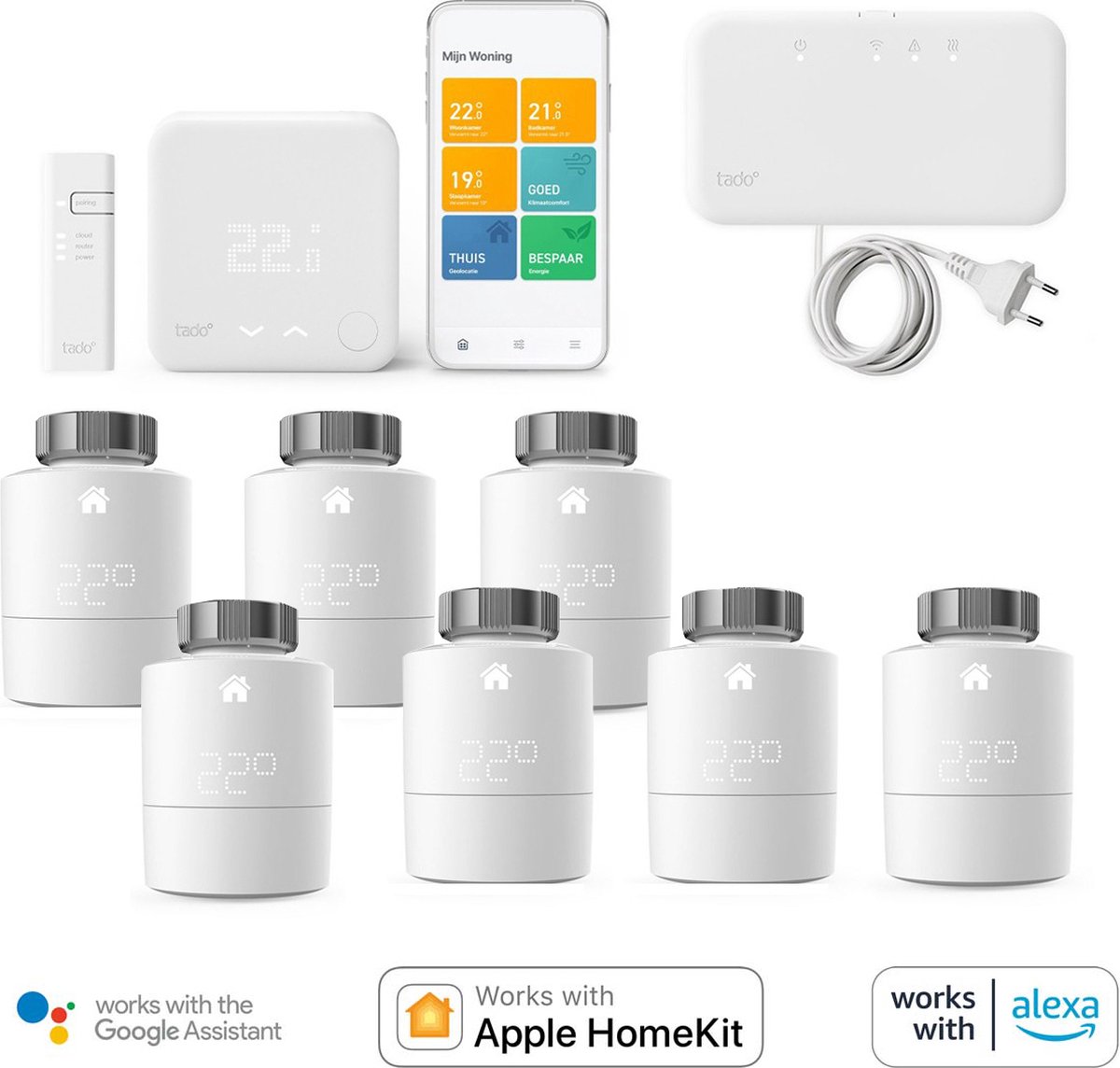 tado° Slimme Thermostaat V3+ Starterskit - Draadloze variant - afbeelding 3