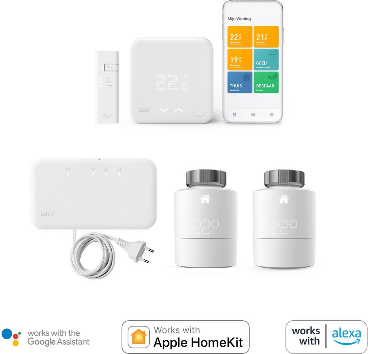 tado° Slimme Thermostaat V3+ Starterskit - Draadloze variant - afbeelding 5